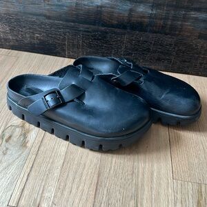 Birkenstock Black Mules